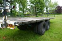 24' TWIN TANDEM AXLE BALE TRAILER - 6