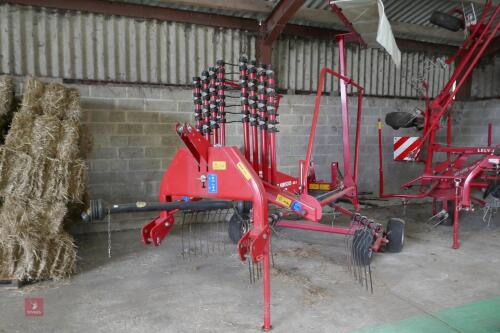 2012 LELY HIBISCUS 455S SINGLE ROTA RAKE