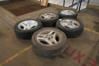 5 LAND ROVER ALLOYS - 4