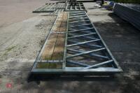 2 14' 15" GALV CATTLE FEED BARRIERS - 4
