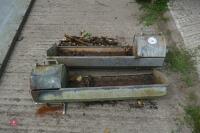 2 GALV TIPPING WATER TROUGHS - 4