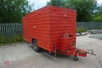 6' 3" X 10' BOX TRAILER - 18