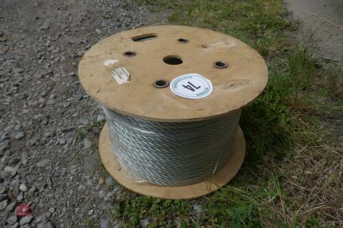 50M REEL OF 12MM WIRE ROPE