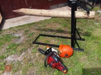 CHAINSAW, LOGGING, HELMET ETC - 4