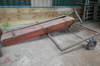 2 THOMAS ANTIQUE SEED DRILL WOODEN BOXES