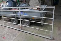 GALVANISED 13.5' GATE - 3