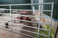 GALVANISED HEAVY DUTY 11' 4" GATE - 5