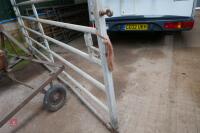 GALVANISED HEAVY DUTY 11' 4" GATE - 6