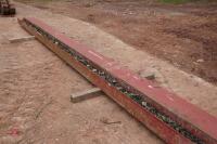 3 6.2 METRES LONG 6" H IRON RSJ'S - 5