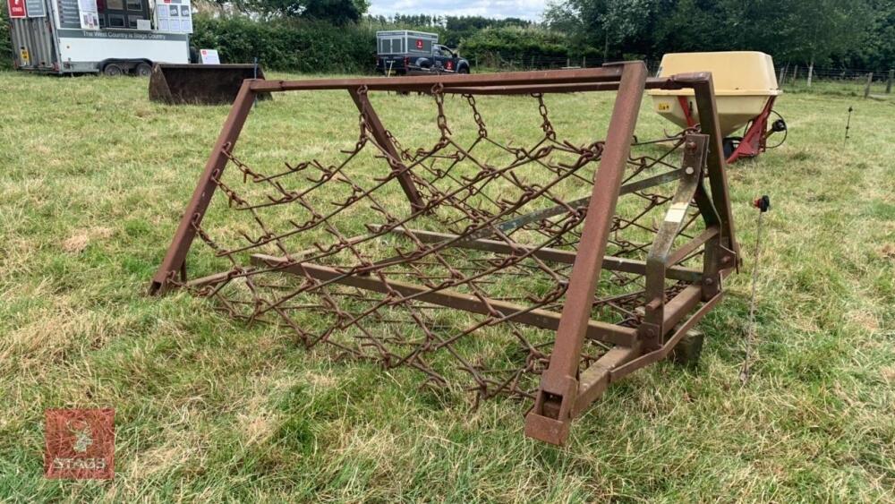 SET OF 14' FOLDING CHAIN HARROWS