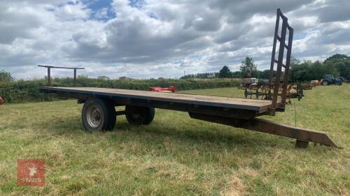 23' SINGLE AXLE BALE TRAILER