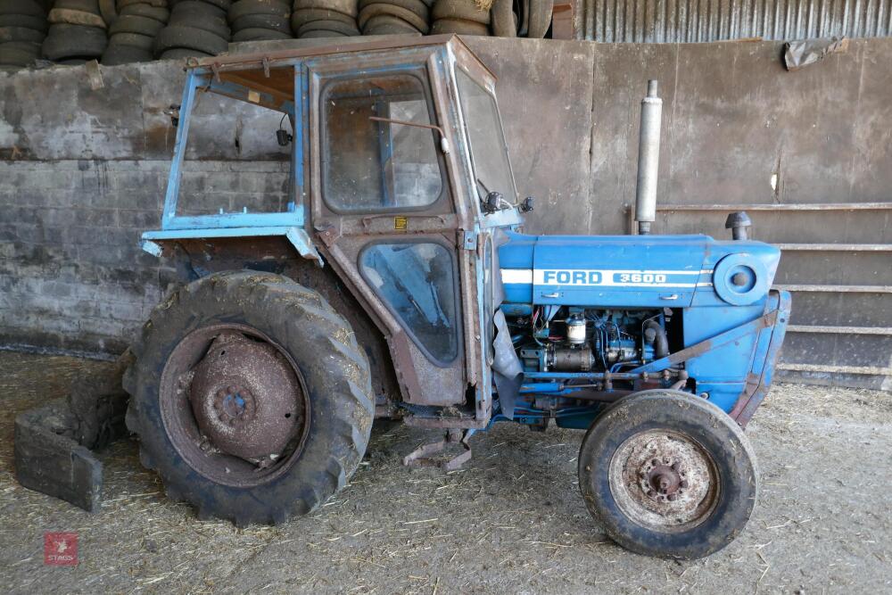1978 FORD 3600 2WD TRACTOR