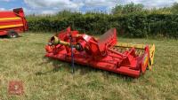 2012 POTTINGER LION 3M 301 POWER HARROW C/W CRUMBLER