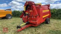 TEAGLE TOMAHAWK TRAILED 9090 BALE SHREDDER - 2