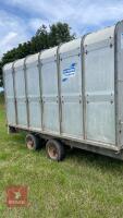 IFOR WILLIAMS LIVESTOCK TRAILER - 10