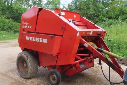 WELGER RP12 ROUND BALER