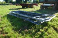 4 X CATTLE FEED BARRIERS - 3