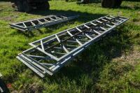 3 X 12'10" CATTLE FEED BARRIERS - 3