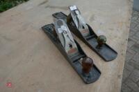 2 STANLEY WOOD PLANES (6) - 6