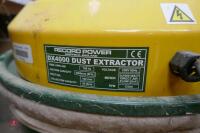 RECORD POWER DX4000 DUST EXTRACTOR (14) - 5