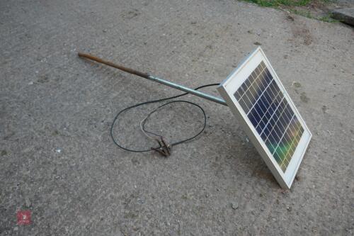 SOLAR POWER BATTERY CHARGING PANEL