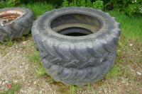 PAIR OF 460/85 R38 TYRES - 6