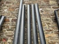 5 LENGTHS OF 4" DRAINPIPE - 2