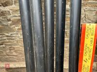 5 LENGTHS OF 4" DRAINPIPE - 3