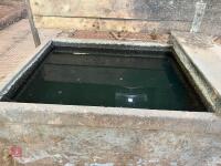 DOUBLE SIDED CONCRETE WATER TROUGH - 5