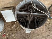 2 FANS FROM CALF HOUSES - 4