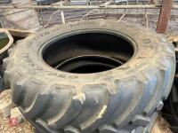 PAIR OF OPTITRAC DT818 GOODYEAR TYRES - 2