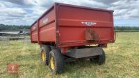 1994 MARSHALL 10T TWIN AXLE MONOCOQUE GRAIN/SILAGE TRAILER - 6