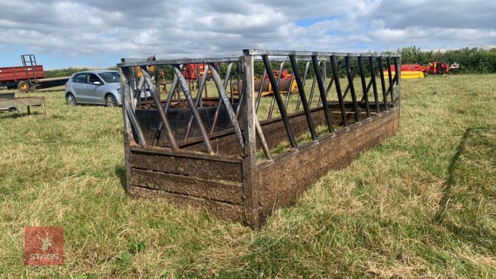 15’ x 4’ 6” RECTANGULAR CATTLE FEEDER