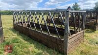 15’ x 4’ 6” RECTANGULAR CATTLE FEEDER - 2