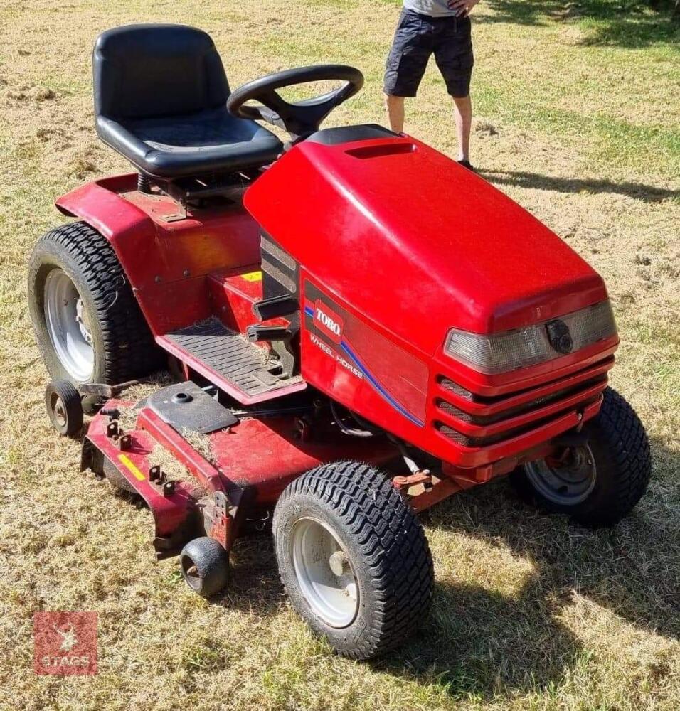 TORO WHEEL HORSE RIDE ON LAWN MOWER