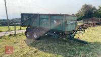 1987 8T GRIFFITHS GRAIN TRAILER