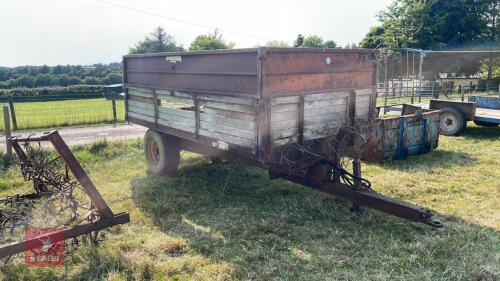 1982 MARSHALL 5.5T HYDRAULIC TIPPING TRAILER