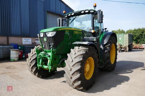 2020 JOHN DEERE 6215R 4WD TRACTOR