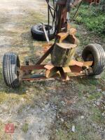 HEAVY DUTY TOWABLE HOMEMADE LOG SPLITTER - 4