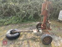 HEAVY DUTY TOWABLE HOMEMADE LOG SPLITTER - 7