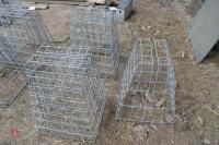 5 HOOK OVER METAL SHEEP HAY FEEDERS - 3