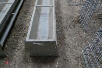 2 IAE GALVANISED 9' GROUND TROUGH - 4