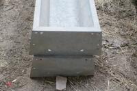 2 IAE GALVANISED 9' GROUND TROUGH - 5