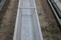 2 IAE GALVANISED 9' GROUND TROUGH - 6