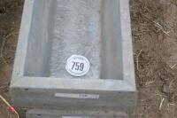 2 IAE GALVANISED 9' GROUND TROUGH - 3