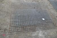 6 SHEETS OF WELD MESH