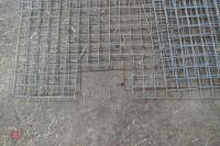 6 SHEETS OF WELD MESH - 4