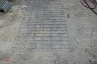 1 SHEET OF 9' 6" X 3' WELD MESH - 2