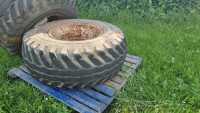2 X 8 STUD WHEELS AND TYRES - 2