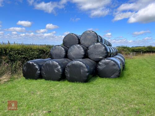 86 ROUND BALES OF SILAGE (BIDS PER BALE)